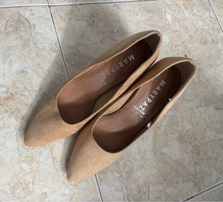 Zapatos de tacón Marypaz beige talla 36