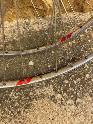 Ruedas bicicleta carretera antiguas.