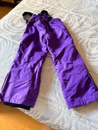 Peto de esquí para niña morado