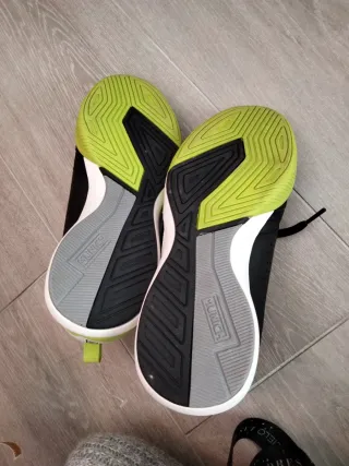 Zapatillas Fútbol Sala Munich Negras y Verdes