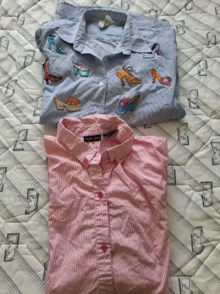2 Camicie Donna Taglia L