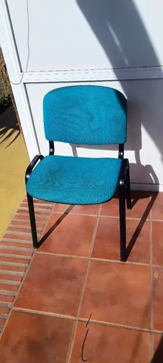Silla de oficina verde