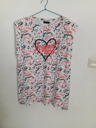Camiseta Amore Talla Única