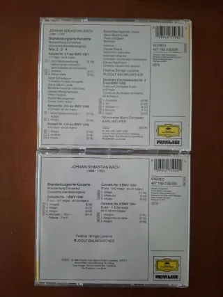Bach: Concertos de Brandeburgo CD