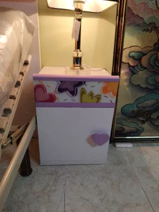 Dormitorio infantil lacado blanco, un sueño niña