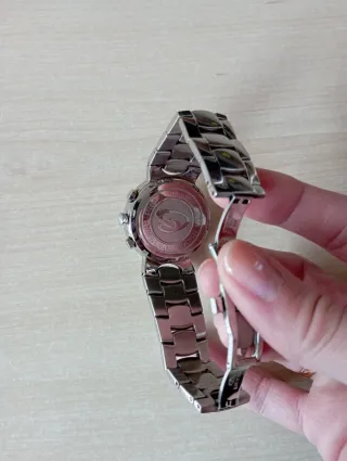 Reloj Breil Mujer Cronógrafo Rosa y Plata