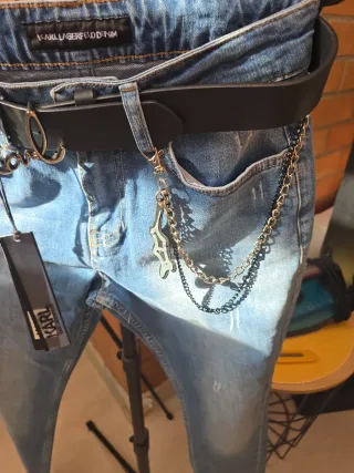 Vaqueros Karl Lagerfeld Azules