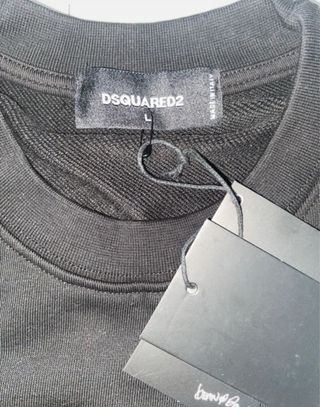 Felpa Dsquared2 nera nuova