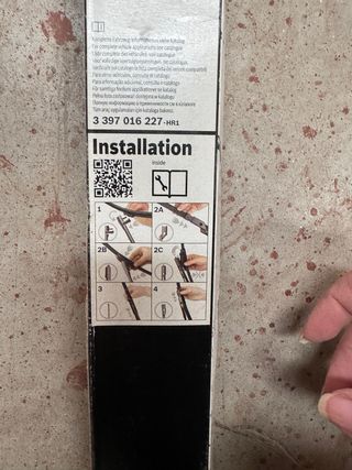 Limpiaparabrisas Bosch 342V 500mm/20