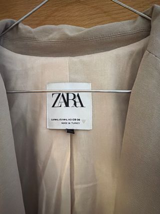 Americana Zara Talla L Beige