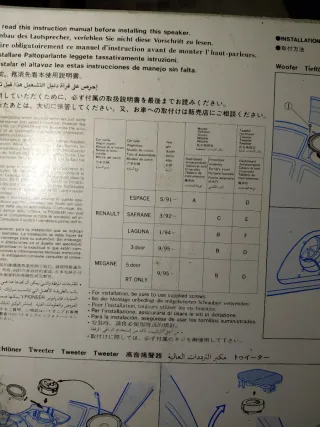 Altavoces Pioneer TS-H1720 75S Renault