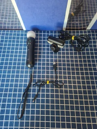 PS3 PACK MOVE MOTION + CAMARA EYETOY + CABLE