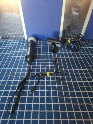 PS3 PACK MOVE MOTION + CAMARA EYETOY + CABLE