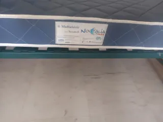 Canapé y colchón de tela