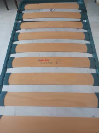 Canapé y colchón de tela