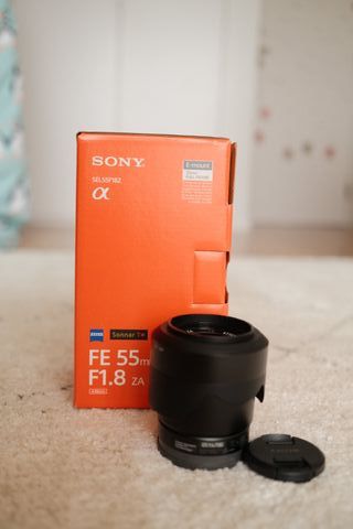 Sony FE 55mm f/1.8 ZA Zeiss Lente