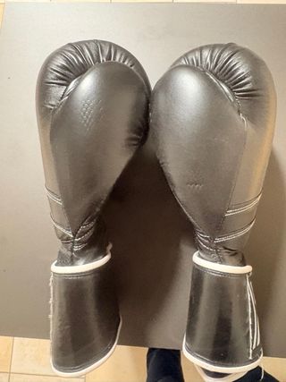 Casco Boxe RDX Blu  Guantoni e conchiglia