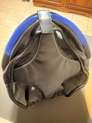 Casco Boxe RDX Blu  Guantoni e conchiglia