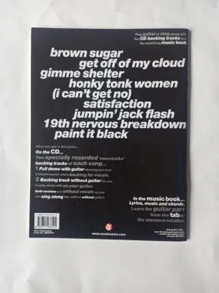 Libro partituras Rolling Stones CD