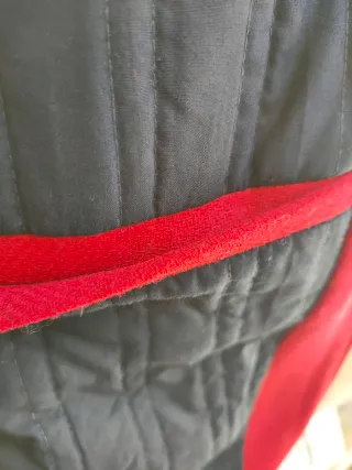 Chaqueta Zara Roja con lana