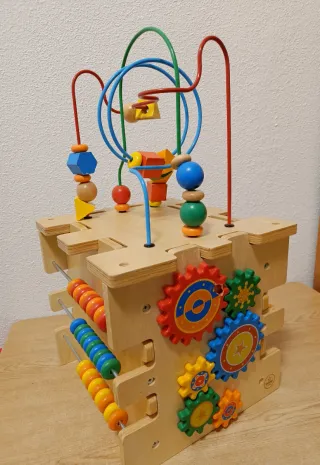 Cubo Actividades Madera KidKraft Deluxe