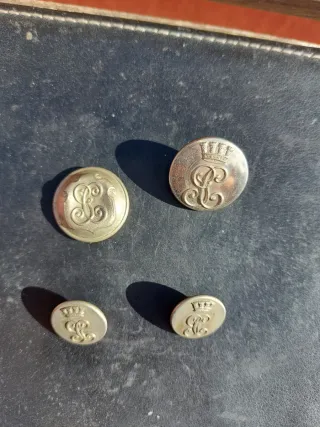 Lote 4 Botones Guardia Civil