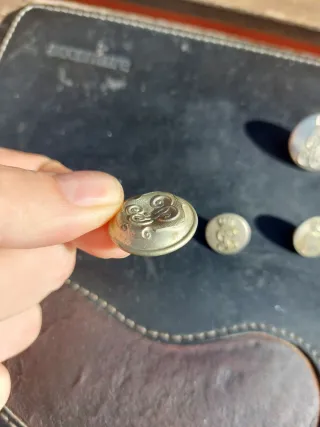 Lote 4 Botones Guardia Civil