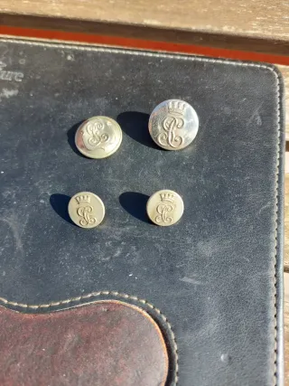 Lote 4 Botones Guardia Civil
