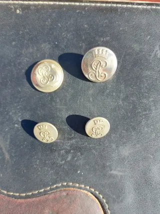 Lote 4 Botones Guardia Civil