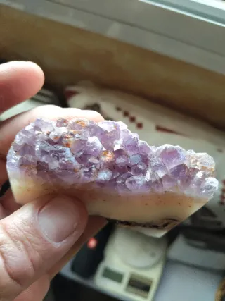 Figura Tenerife piedra Geoda Amatista Plata Ley