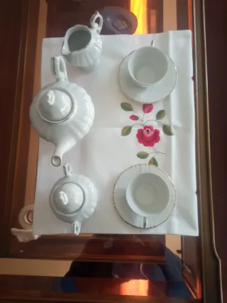 Juego de Café tu y yo Porcelana Fina