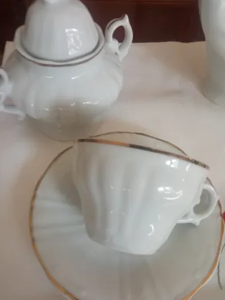 Juego de Café tu y yo Porcelana Fina