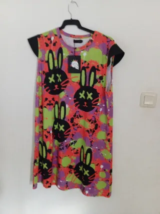 Vestido Rabit Multicolor Talla Única