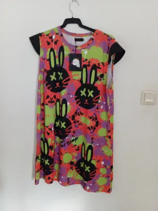 Vestido Rabit Multicolor Talla Única