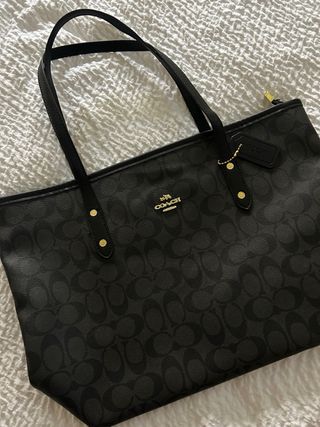 Mala Tote Coach Preta