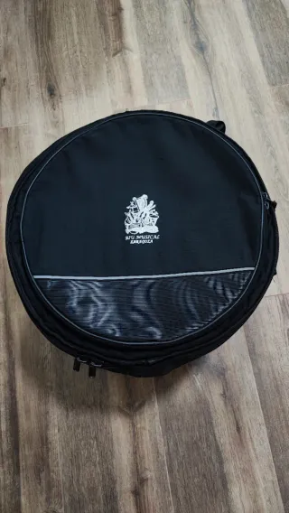 Funda tambor acolchada negra