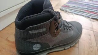 Botas Timberland Originais Cinza/Preto Tam 42