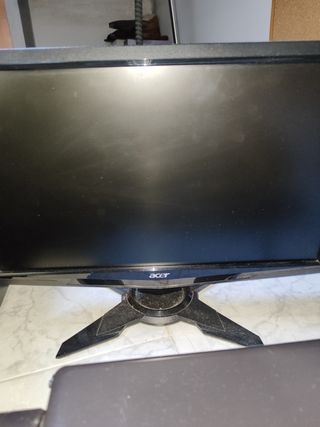 Ordenador Sobremesa + Monitor + Impresora HP