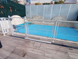 Verja blanca modular