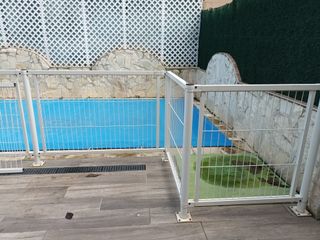 Verja blanca modular