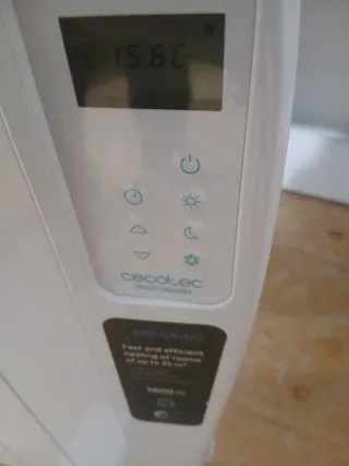 Radiador eléctrico Cecotec 1500W