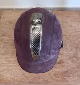 Casco Hípica Infantil Fouganza (Decathlon)