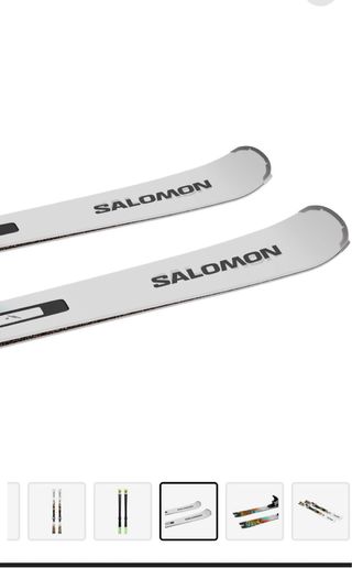 Esquís Salomon ADDIKT PRO 76. Usados media mañana!