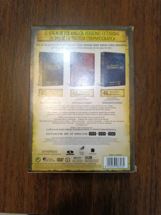 El Señor de los Anillos: Trilogía Extendida DVD