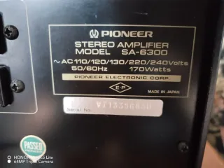 Pioneer SA-6300 Amplificatore Stereo