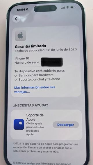 iPhone 16 Blanco 128GB junio 2025