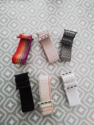 6 pulseras para reloj