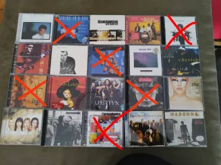 Lote CDs Varios Géneros