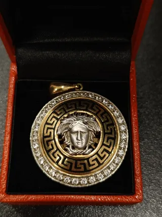 Colgante Versace Medusa Oro