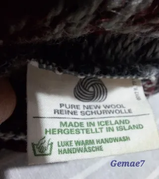 Jersey Lana Islandés Norwear Vintage Talla M